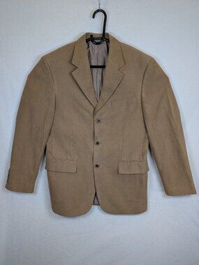 Andrew Fezza Sports Jacket Blazer 36S Tan Camel
